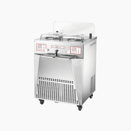 2 POT GELATO MACHINE