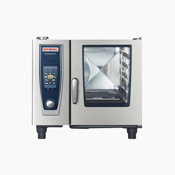 RATIONALSCC RATIONAL ELECTRIC COMBI OVEN 6 TRAYS - Image 1